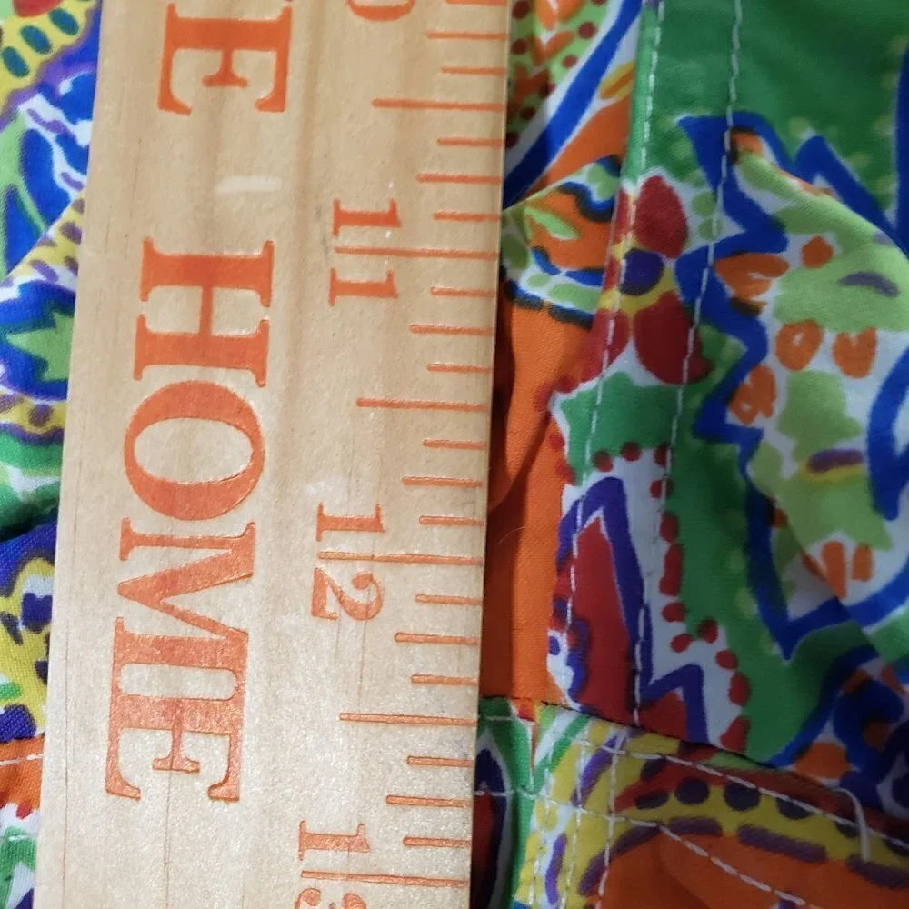 Vintage Polo Ralph Lauren Paisley Swim Trunks Colorful Beach Mesh Lined Mens L